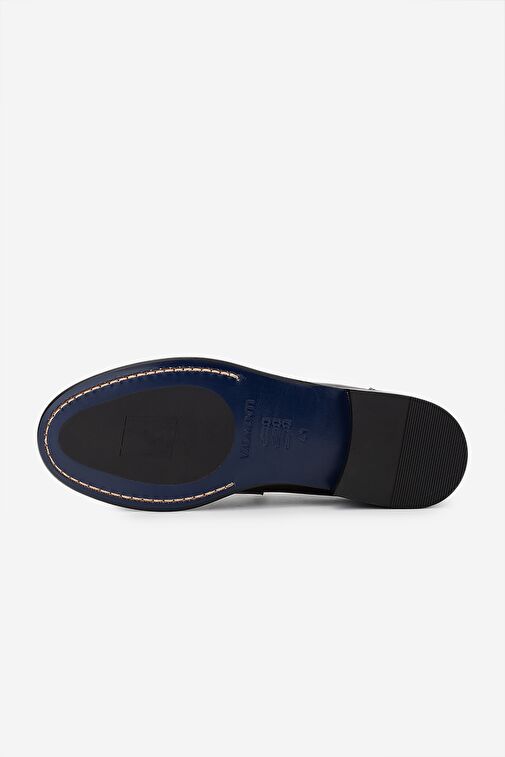 Valmenti Siyah Erkek Deri Loafer 537 3565 ERK AYK SK24-25 - Görsel 5