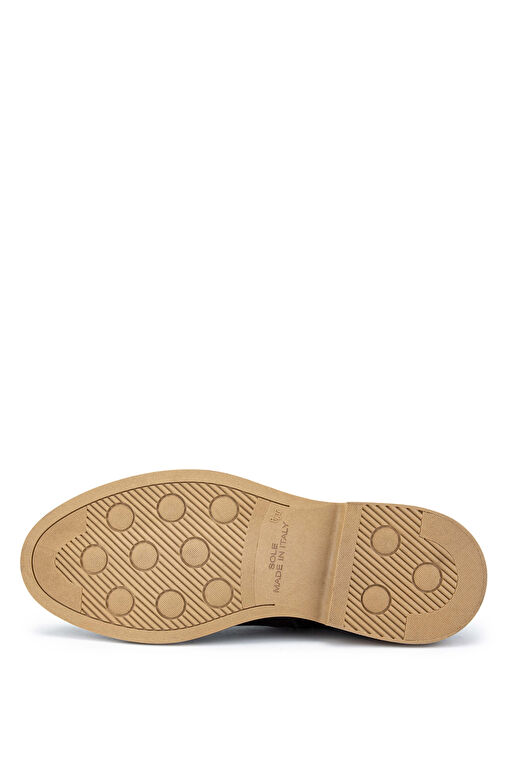 Tamer Tanca Erkek Hakiki Deri Kahverengi Casual Bot - Görsel 4