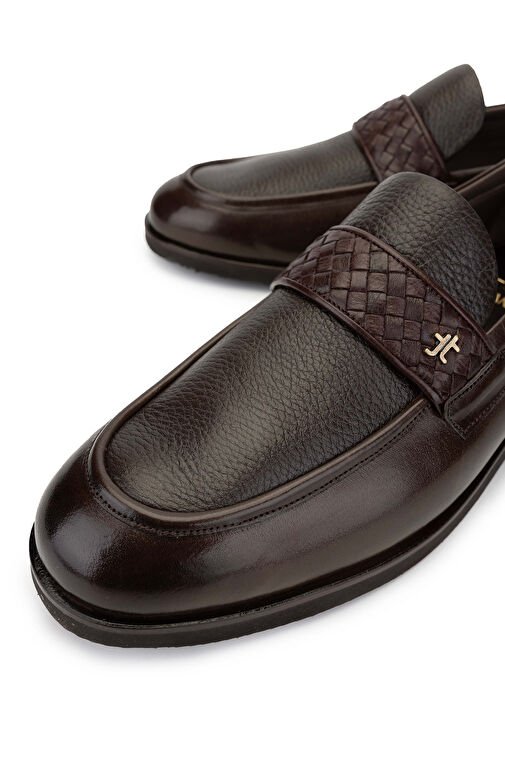 Tamer Tanca Siyah Erkek Deri Loafer 1047 8328 ERK AYK SK24-25 - Görsel 4