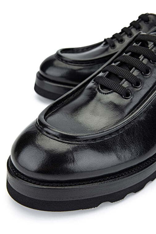 Tamer Tanca Tamer Tanca Siyah Taba Erkek Deri Günlük Ayakkabı 477 64221 ERK AYK SK24-25 Klasik Ayakkabı | Boyner Siyah - 5. görsel