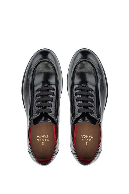 Tamer Tanca Tamer Tanca Siyah Taba Erkek Deri Günlük Ayakkabı 477 64221 ERK AYK SK24-25 Klasik Ayakkabı | Boyner Siyah - 6. görsel