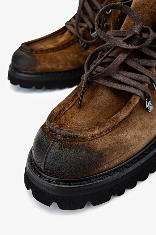Valmenti Erkek Süet Deri Bot Ayakkabı - Görsel 4