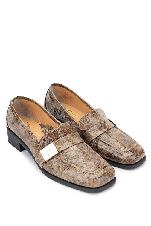 Relax Anatomic Kadın Hakiki Deri Taupe Comfort Ayakkabı - Görsel 3