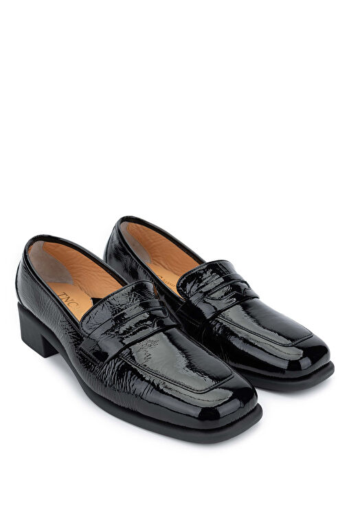 Relax Anatomic Bordo Kadın Rugan Topuklu Ayakkabı 611 E3607-03 BN AYK SK24/25 - Görsel 3