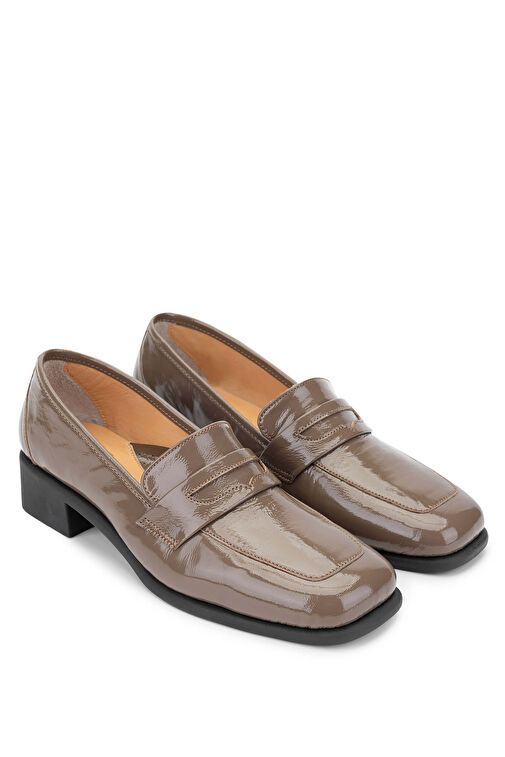 Relax Anatomic Kadın Hakiki Deri Taupe Comfort Ayakkabı - Görsel 3