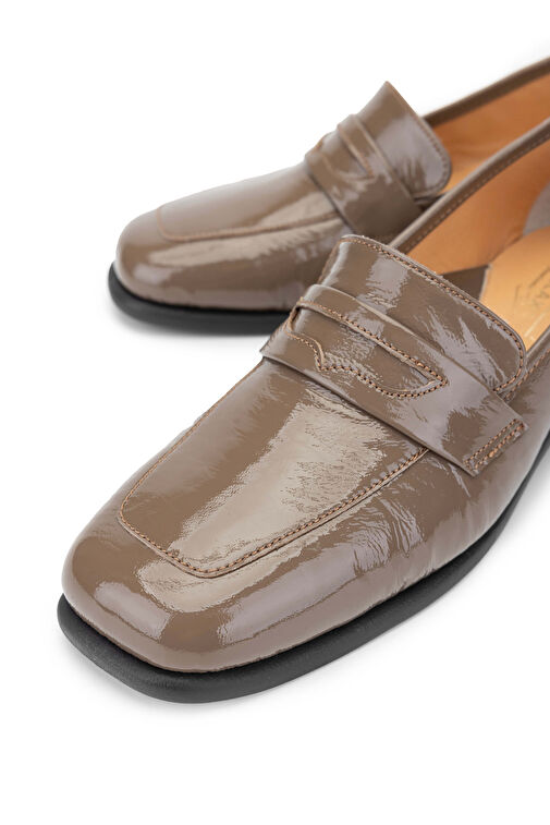 Relax Anatomic Kadın Hakiki Deri Taupe Comfort Ayakkabı - Görsel 4