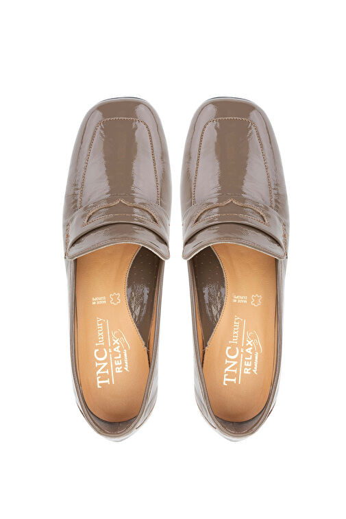 Relax Anatomic Kadın Hakiki Deri Taupe Comfort Ayakkabı - Görsel 6