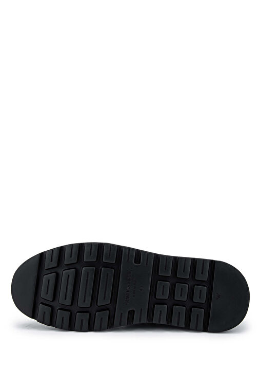 Giampiero Nicola Erkek Hakiki Deri Siyah Casual Ayakkabı - Görsel 4