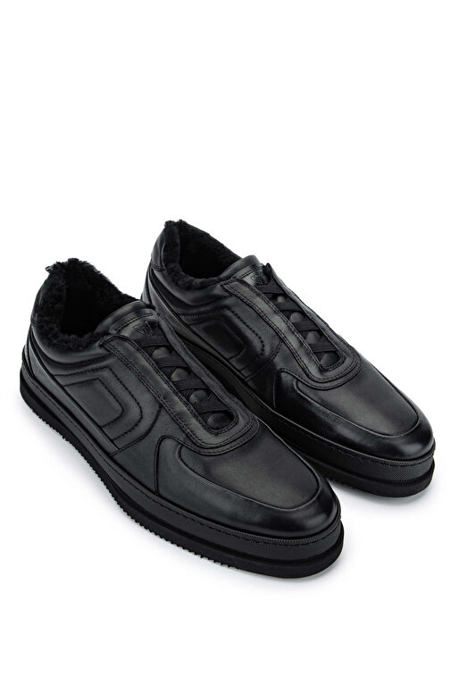 Giampiero Nicola Siyah Erkek Deri Günlük Ayakkabı 664 401111A ERK AYK SK24-25 - Görsel 3