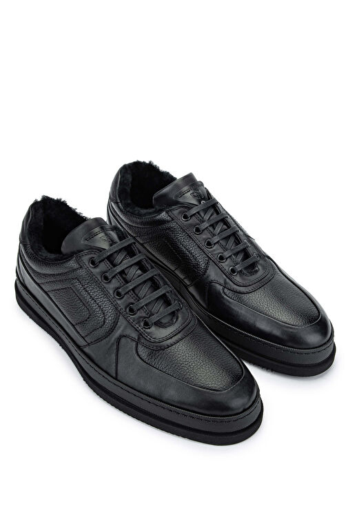 Giampiero Nicola Siyah Erkek Deri Günlük Ayakkabı 664 401110A ERK AYK SK24-25 - Görsel 3