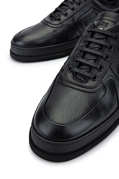 Giampiero Nicola Siyah Erkek Deri Günlük Ayakkabı 664 401110A ERK AYK SK24-25 - Görsel 5