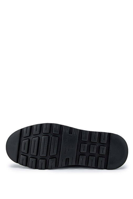 Giampiero Nicola Erkek Hakiki Deri Siyah Casual Ayakkabı - Görsel 4