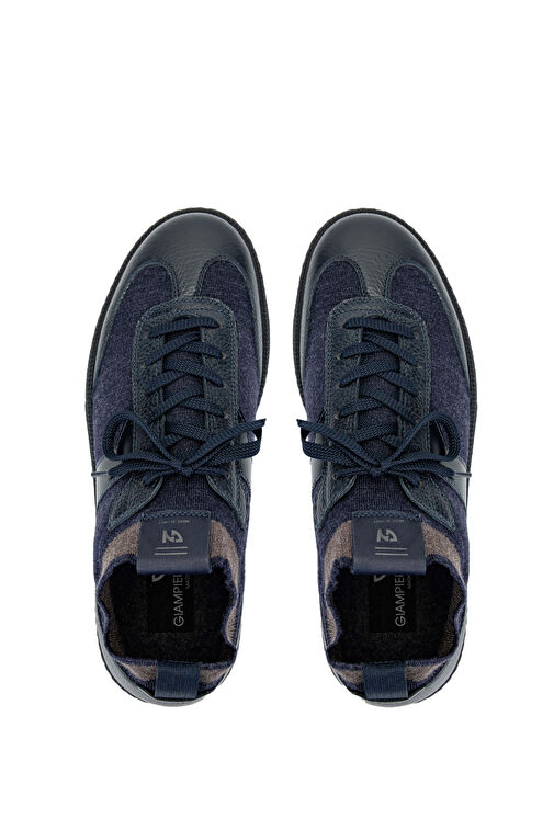 Giampiero Nicola Siyah Erkek Deri Günlük Ayakkabı 664 44516B ERK AYK SK24-25 - Görsel 6