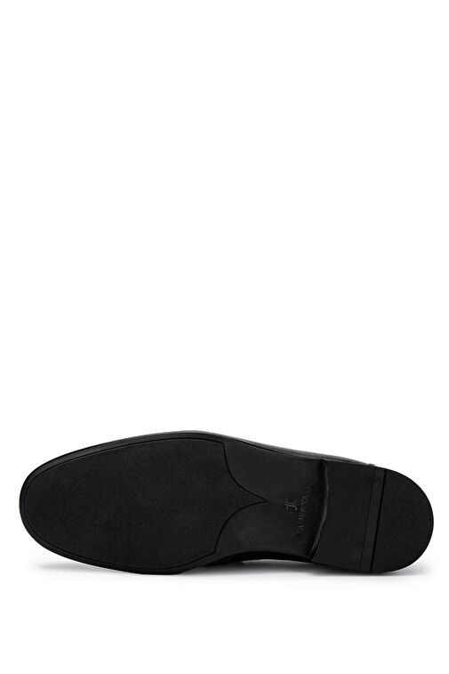 Tamer Tanca Siyah Erkek Deri Loafer 01 2228 ERK AYK SK24-25 - Görsel 4