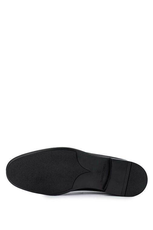 Tamer Tanca Siyah Erkek Deri Loafer 01 2225 ERK AYK SK24-25 - Görsel 5