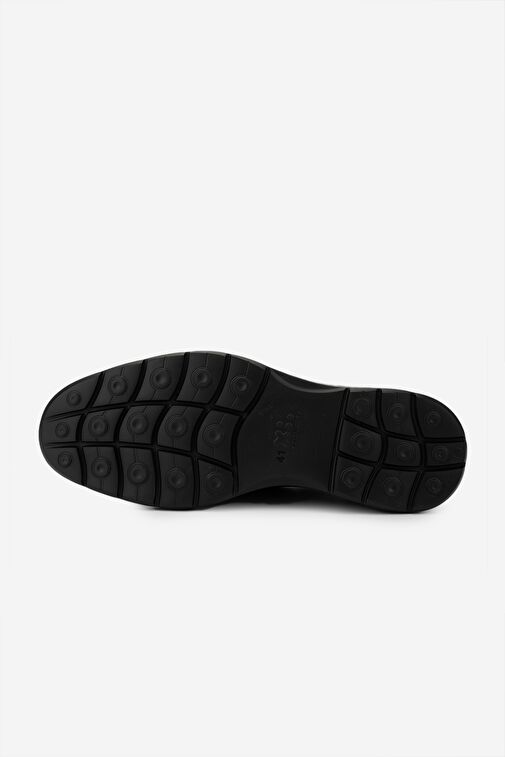 Valmenti Siyah Erkek Deri Günlük Ayakkabı 183 30558 ERK AYK SK24-25 - Görsel 5