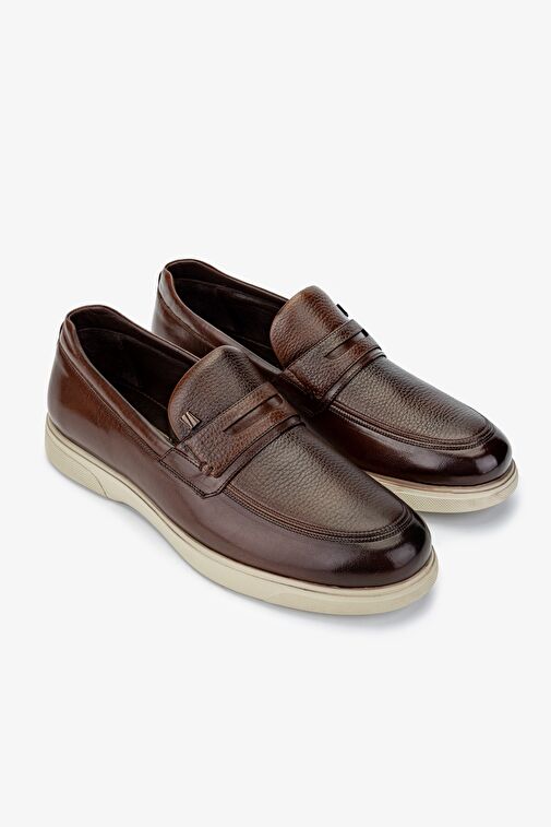 Valmenti Siyah Erkek Deri Loafer 1047 554 ERK AYK SK24-25 - Görsel 3