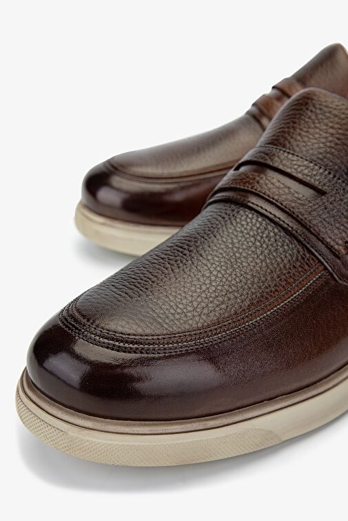 Valmenti Siyah Erkek Deri Loafer 1047 554 ERK AYK SK24-25 - Görsel 4