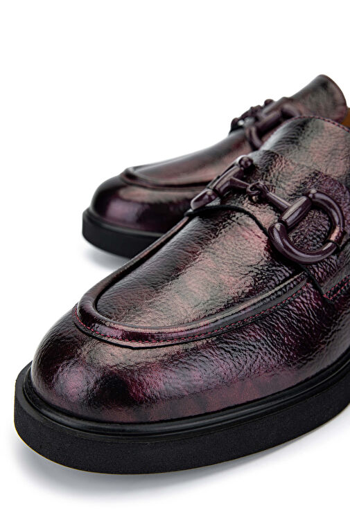 Tamer Tanca Siyah Kadın Deri Loafer 1051 5761 BN AYK SK24-25 - Görsel 5