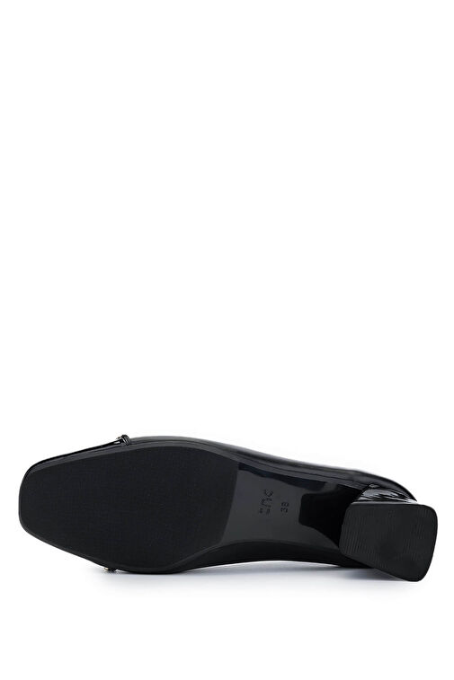 Tamer Tanca Çok Renkli Kadın Deri Topuklu Ayakkabı 1027 01 BN AYK SK24-25 - Görsel 6