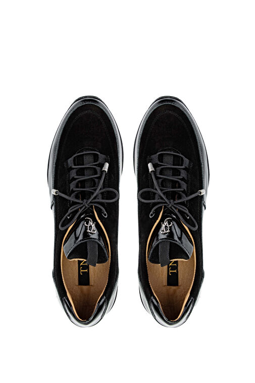 Tamer Tanca Siyah Kadın Deri Günlük Ayakkabı 599 0127-401 BN AYK SK24-25_bynr1 - Görsel 6