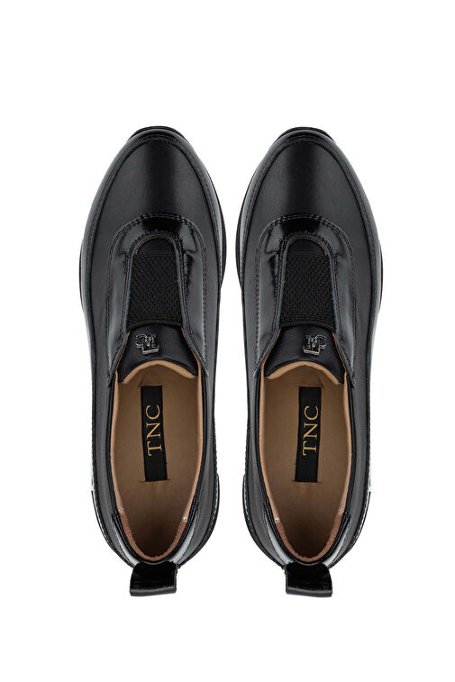 Tamer Tanca Siyah Kadın Deri Günlük Ayakkabı 599 4024-401 BN AYK SK24-25 - Görsel 7