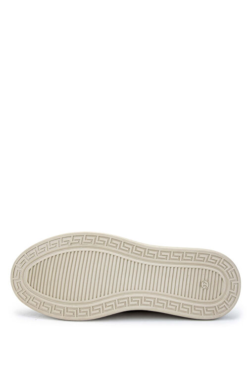 Tamer Tanca Kadın Hakiki Deri Bej Süet Casual Bot - Görsel 4