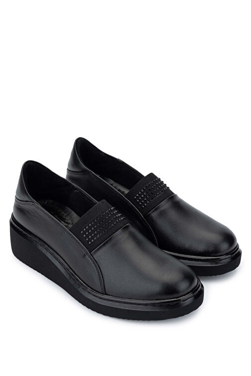 Tamer Tanca Kahverengi Kadın Deri Günlük Ayakkabı 824 155-1 BN AYK SK24-25 - Görsel 3