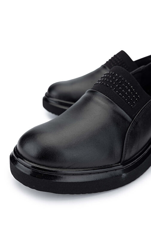 Tamer Tanca Kahverengi Kadın Deri Günlük Ayakkabı 824 155-1 BN AYK SK24-25 - Görsel 4