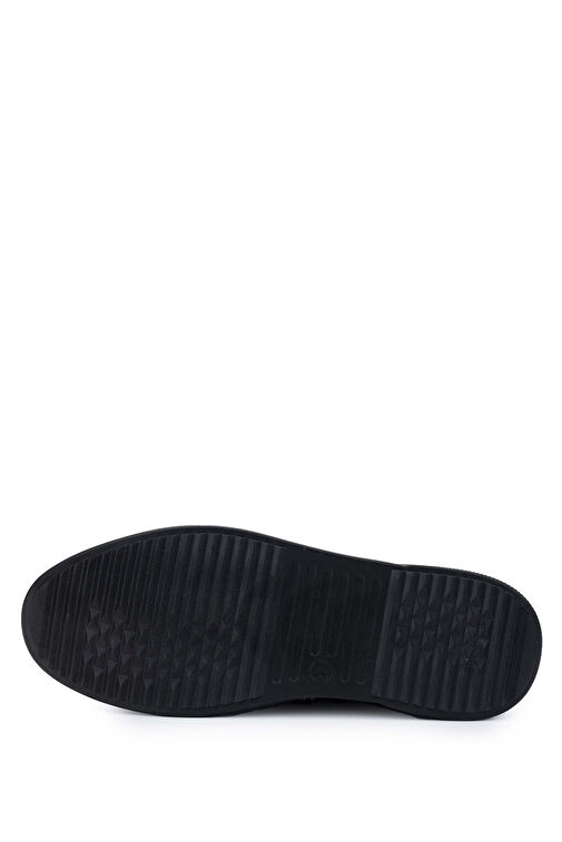 Tamer Tanca Kadın Hakiki Deri Siyah Deri Casual Bot - Görsel 6