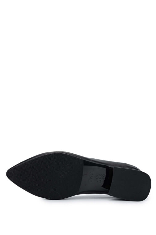 Tamer Tanca Siyah Kadın Deri Klasik Ayakkabı 923 1375 BN AYK SK24-25 - Görsel 6