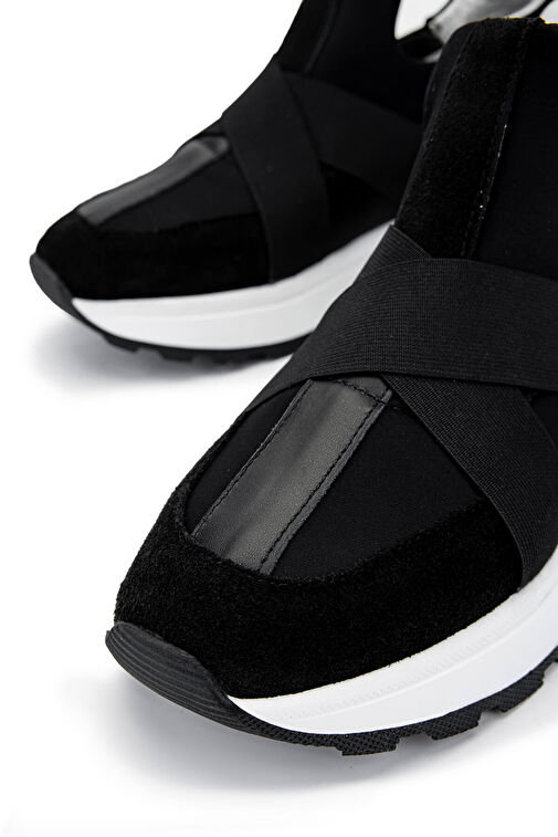 Tamer Tanca Siyah Kadın Sneaker 923 01TC BN AYK SK24-25 - Görsel 5
