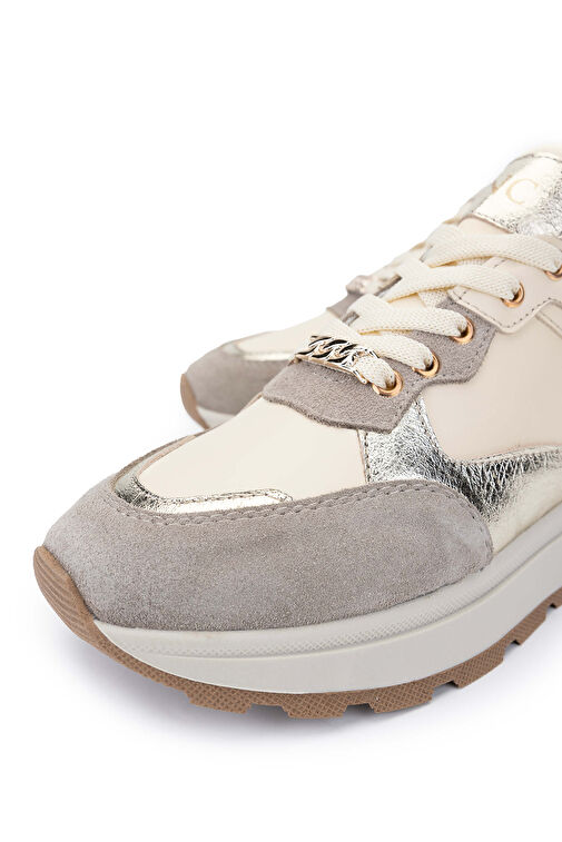 Tamer Tanca Siyah-Gri Kadın Sneaker 923 68 BN AYK SK24-25 - Görsel 4