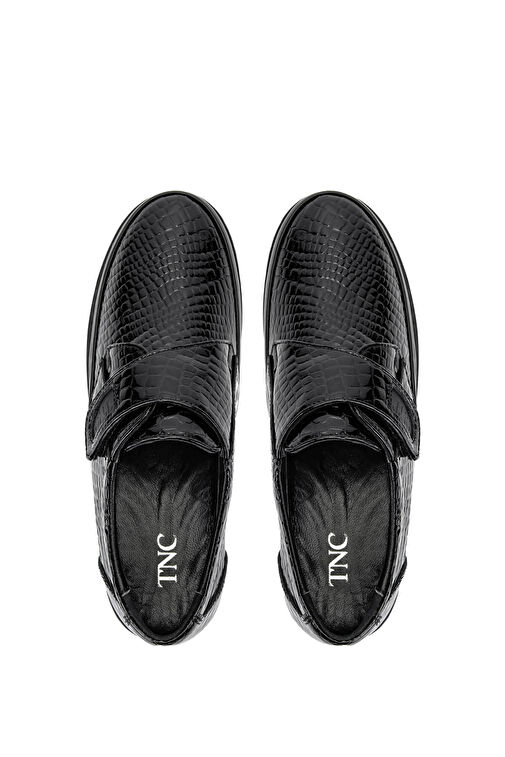 Tamer Tanca Kadın Hakiki Deri Siyah Casual Ayakkabı - Görsel 5