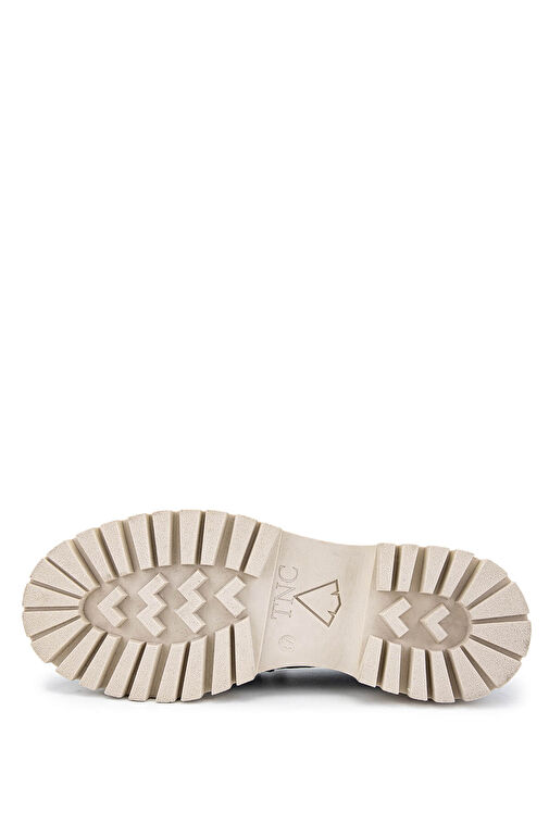 Tamer Tanca Kadın Hakiki Deri Lacivert Loafer Ayakkabı - Görsel 4