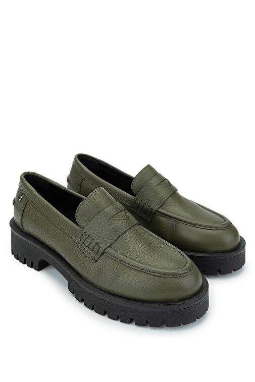 Tamer Tanca Siyah Kadın Rugan Loafer 1054 04 BN AYK SK24-25 - Görsel 3