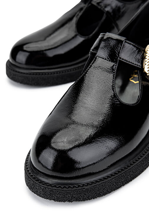 Tamer Tanca Siyah Kadın Süet Günlük Ayakkabı 1061 2259 BN AYK SK24-25 - Görsel 5