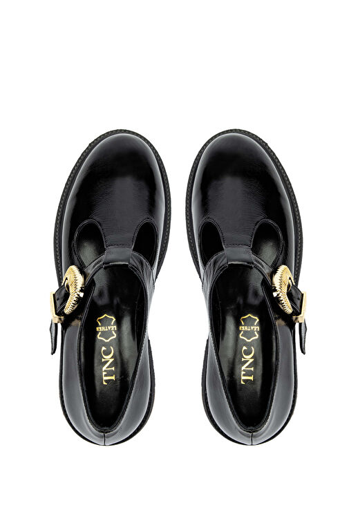 Tamer Tanca Siyah Kadın Süet Günlük Ayakkabı 1061 2259 BN AYK SK24-25 - Görsel 6