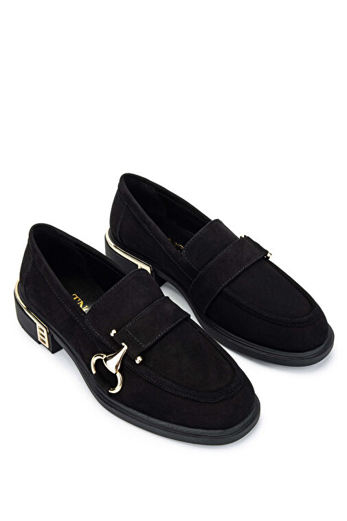 Tamer Tanca Gri Kadın Süet Loafer 1061 2244 BN AYK SK24-25 - Görsel 3