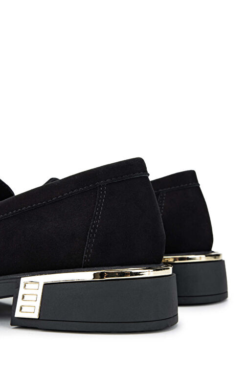 Tamer Tanca Gri Kadın Süet Loafer 1061 2244 BN AYK SK24-25 - Görsel 6