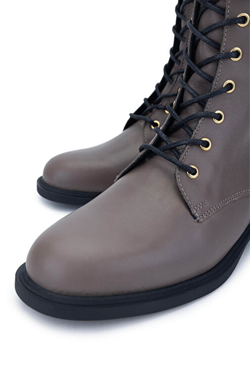 Tamer Tanca Kadın Hakiki Deri Vizon Casual Bot - Görsel 4