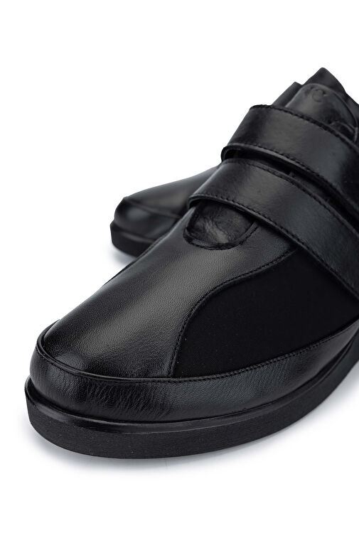 Tamer Tanca Kadın Hakiki Deri Siyah Casual Ayakkabı - Görsel 4