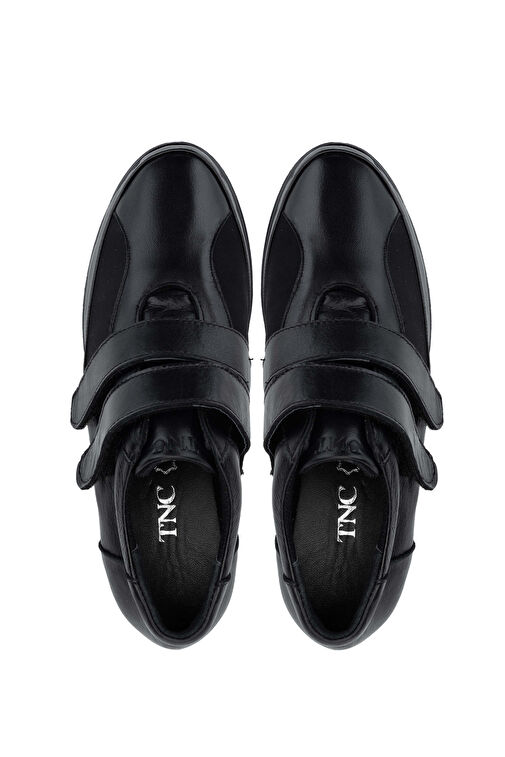 Tamer Tanca Kadın Hakiki Deri Siyah Casual Ayakkabı - Görsel 6