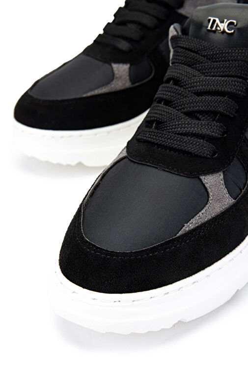 Tamer Tanca Bej-Gri Kadın Deri Sneaker 1009 02 BN AYK SK24-25 - Görsel 5