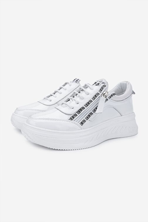 Valmenti Kadın . Beyaz Sneakers & Spor Ayakkabı - Görsel 4