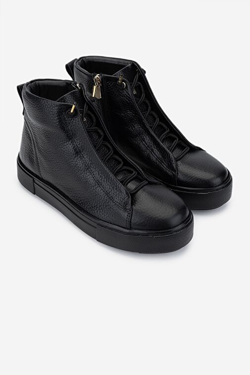 Valmenti Kadın . Siyah Floter Casual Bot - Görsel 3