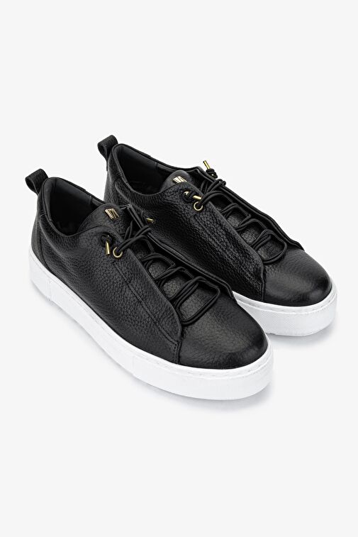 Valmenti Beyaz Kadın Deri Sneaker 1065 221-2401 BN AYK SK24-25 - Görsel 3