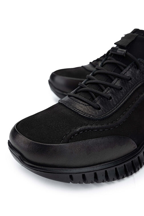 Tamer Tanca Tamer Tanca Kadın Hakiki Deri Siyah Nubuk Casual Ayakkabı Boyner'de! Siyah Nubuk - 4. görsel