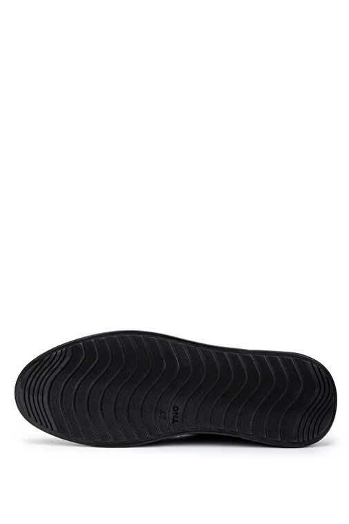 Tamer Tanca Kadın Hakiki Deri Siyah Casual Ayakkabı - Görsel 6