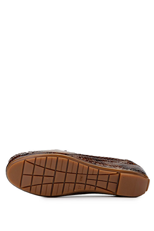 Tamer Tanca Siyah Kadın Deri Loafer 1065 128-06 BN AYK SK24-25 - Görsel 5